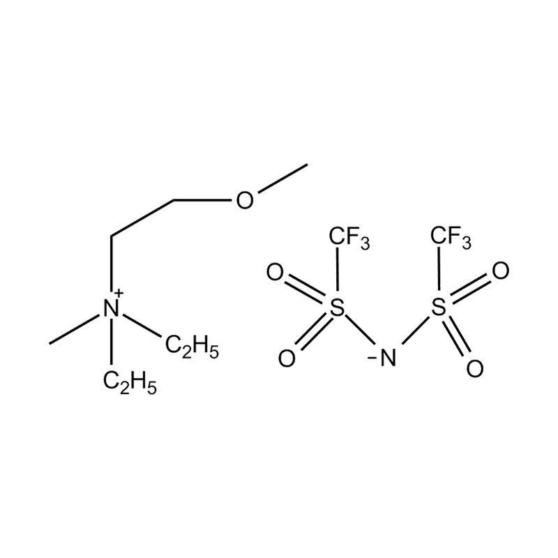 N-Methoxyethyl-N-methyldiethylammonium bis(trifluoromethanesulfonyl)imide salt