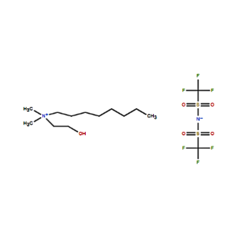 N,N-Dimethyl-N-hydroxyethyl-N-octylbis(trifluoromethyl)sulfonimide salt